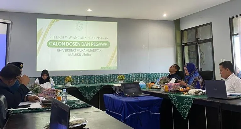 Foto pendukung: UMMU Maluku Utara Merekrut 22 Dosen dan Pegawai Baru Melalui Seleksi Wawancara