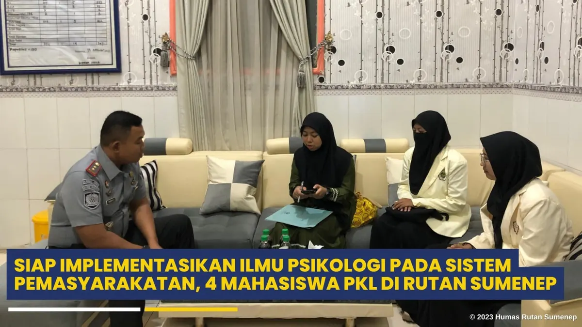 Foto pendukung: Mahasiswa Psikologi Implementasikan Ilmu di Rutan Sumenep dalam Program Kerja Lapangan