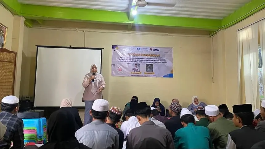 Foto pendukung: Unusia Sosialisasikan Pencegahan Bullying di Pesantren An-Nuurusy Syauqi Bekasi