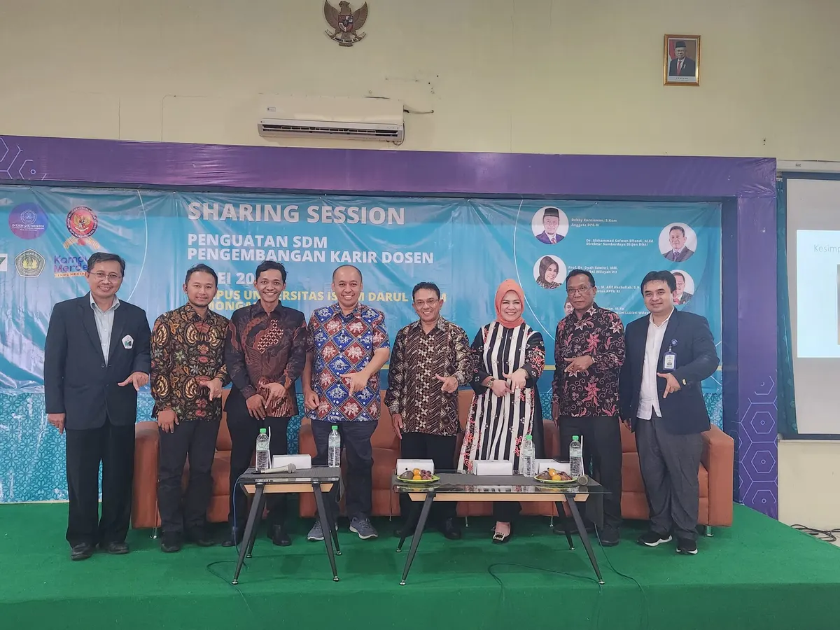 Featured image: Unisda Jadi Tuan Rumah Sharing Session untuk Membangun Karir Dosen Berkompeten di LLDIKTI VII