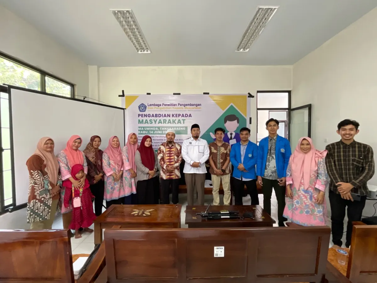 Foto pendukung: Tim PKM Unismuh Makassar Gelar Kegiatan Sosialisasi Pencegahan Narkotika dari Perspektif Islam di Desa Tanakaraeng