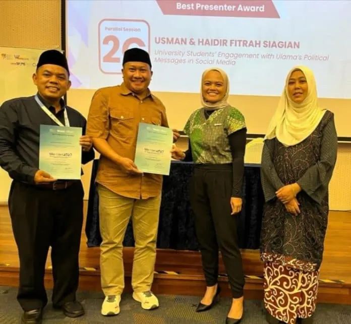 Foto pendukung: Dosen UIN Alauddin Mencetak Prestasi Internasional Sebagai Pemakalah Terbaik di Konferensi Komunikasi Malaysia