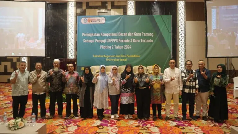 Foto pendukung: UNJA Selenggarakan Pelatihan Peningkatan Kompetensi Penguji UKPPPG 2024