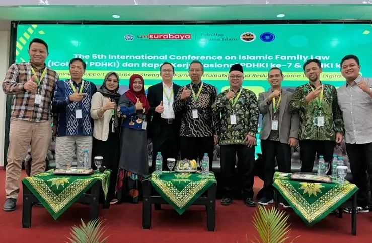 Featured image: Sepuluh Dosen UIN Saizu Purwokerto Berpartisipasi di ICoIFL 2025 Surabaya