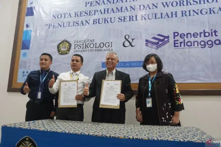 Featured image: UP Fasilitasi Dosen Menjadi Penulis Buku: Kolaborasi dengan Penerbit Erlangga
