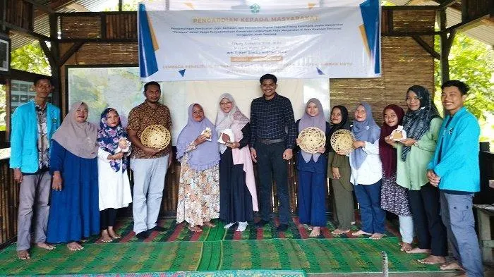 Foto pendukung: Dosen Universitas Samudra (Unsam) Langsa Dukung Pengembangan Produk Tepung Pisang dan Konservasi Lingkungan di Aceh Tamiang