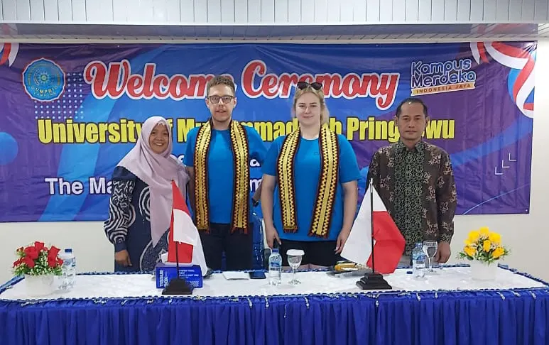 Foto pendukung: Kunjungan Dosen dan Mahasiswa dari Polandia ke Universitas Muhammadiyah Pringsewu: Budaya dan Kolaborasi Akademik