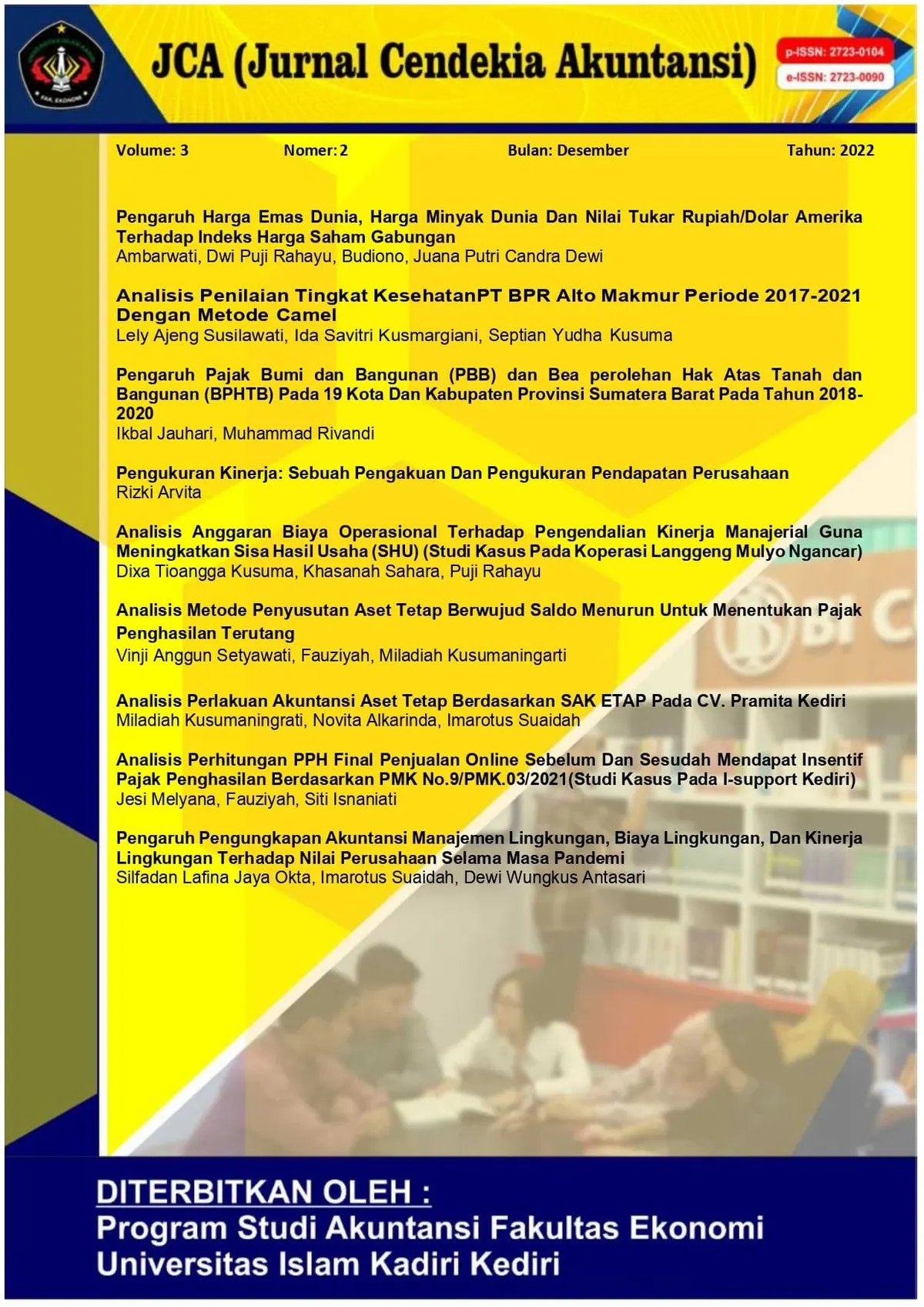 Featured image: Jurnal Cendekia Akuntansi Menerima Naskah Artikel Secara Gratis