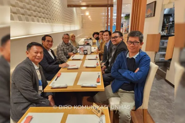 Featured image: Rektor Unhas Sambangi Alumni dan Dosen Unhas di Jepang