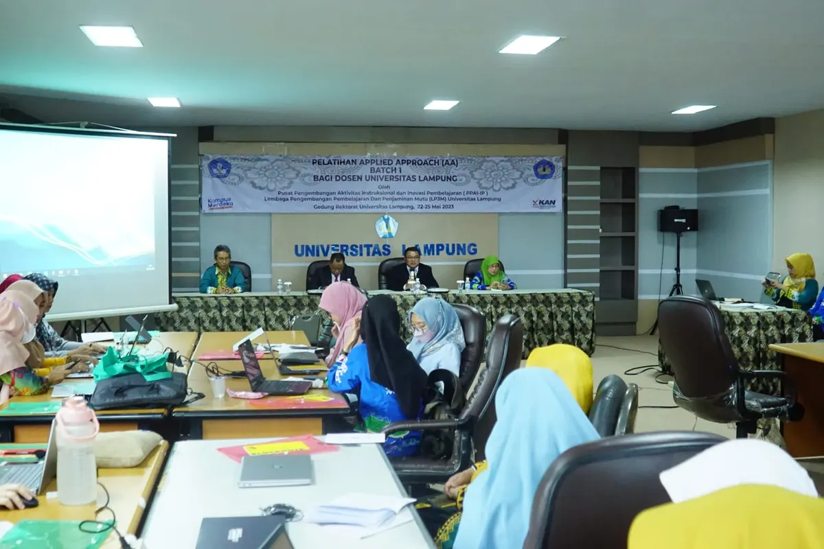 Featured image: Transformasi Pembelajaran Inovatif: Pelatihan AA Unila Meningkatkan Keahlian Mengajar Dosen