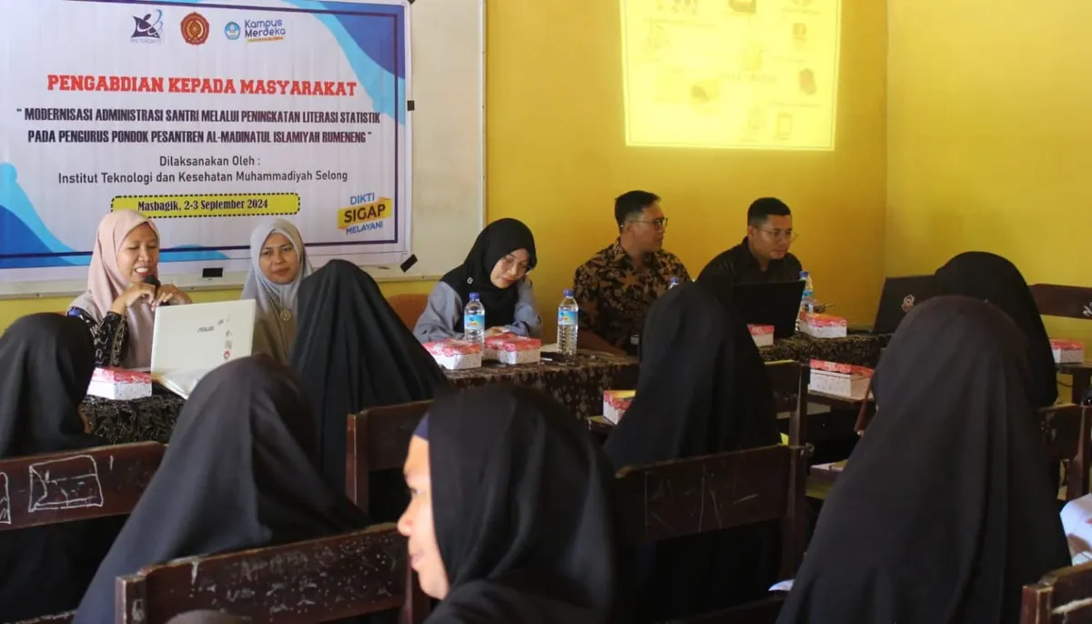 Foto pendukung: Dosen ITSKes Muhammadiyah Selong Gelar Workshop Modernisasi Administrasi di Ponpes Al Madinatul Islamiyah