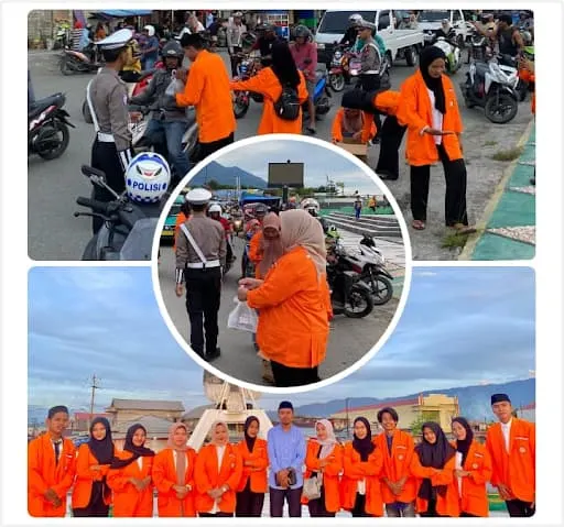 Featured image: Dosen dan Mahasiswa Unsan Bagikan Ratusan Ta’jil di Taman Zeropoin untuk Warga Halsel