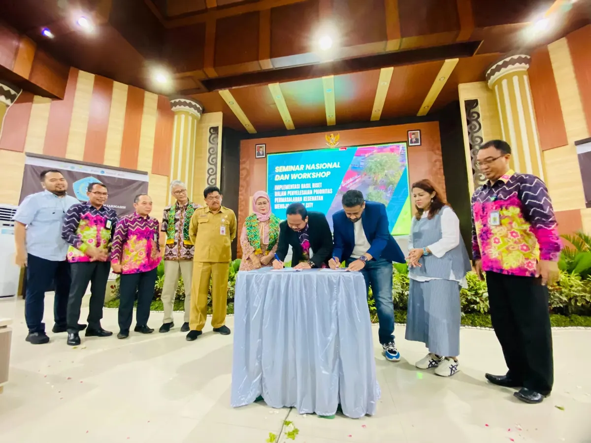 Foto pendukung: Poltekkes Kemenkes Banjarmasin Gelar Seminar dan Workshop: Implementasi Riset Dosen untuk Kota Sehat