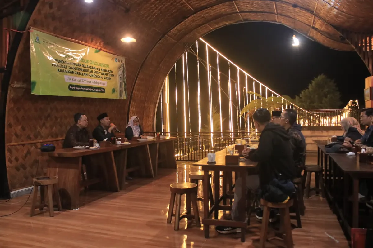 Foto pendukung: UIN KHAS Jember Percepat Kenaikan Jabatan Dosen Lewat FGD Bersama Kemenag