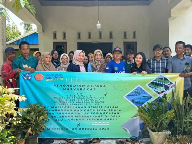 Featured image: UNJA Berdayakan Kelompok Wanita Tani di Desa Muntialo dengan Budidaya Ikan dalam Ember (Budidamber)