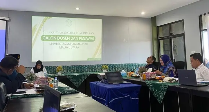 Sampul: UMMU Maluku Utara Merekrut 22 Dosen dan Pegawai Baru Melalui Seleksi Wawancara