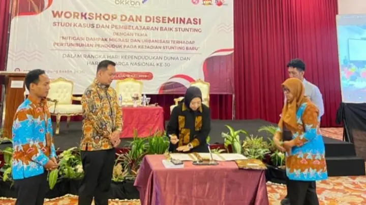 Sampul: Dosen Fakultas Kedokteran Universitas Malahayati Berperan Aktif dalam Pencegahan Stunting di Lampung: Workshop dan Diseminasi Bersama BKKBN