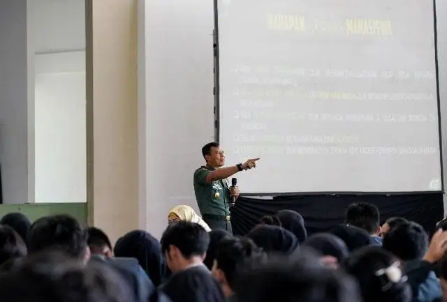 Sampul: Mahasiswa Unjaya Terima Pengetahuan Bela Negara dari Danrem 072/Pmk