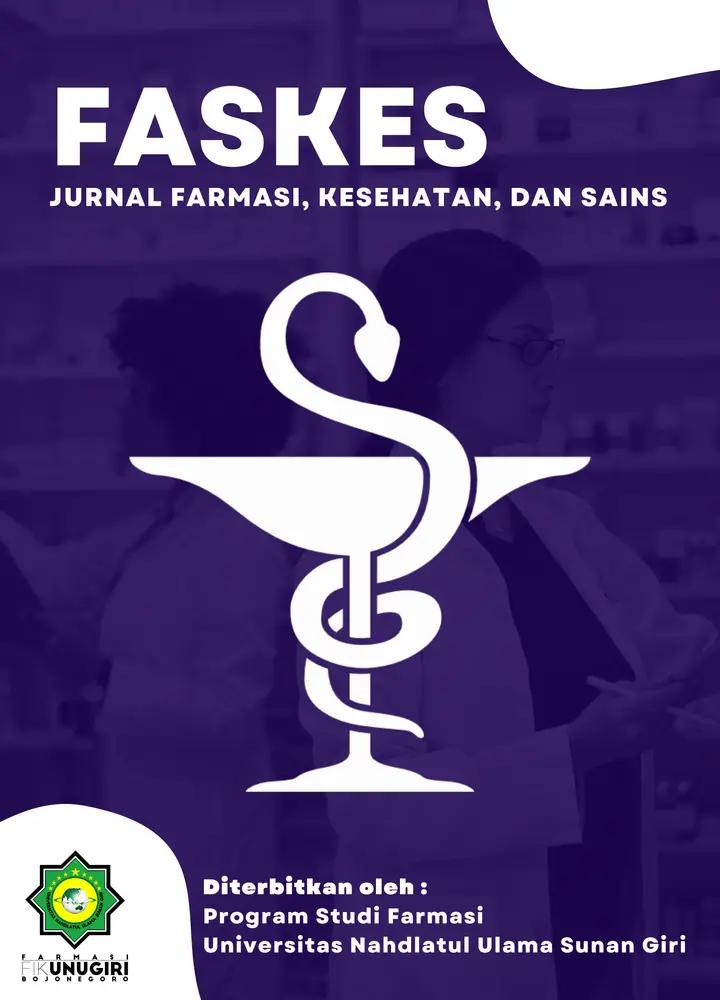 Sampul: Call for Paper Terbuka di Jurnal FASKES: Jurnal Farmasi, Kesehatan, dan Sains