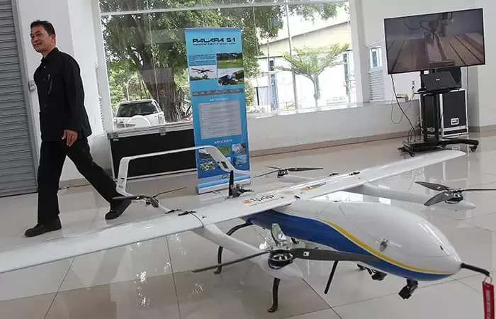 Sampul: Dosen UGM Luncurkan Pesawat Tanpa Awak Palapa S-1 dengan Teknologi VTOL