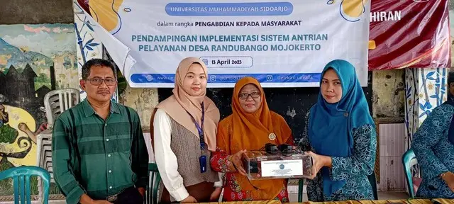 Sampul: Dosen UMSIDA Menciptakan Sistem Pelayanan Antrian di Desa yang Sangat Inovatif