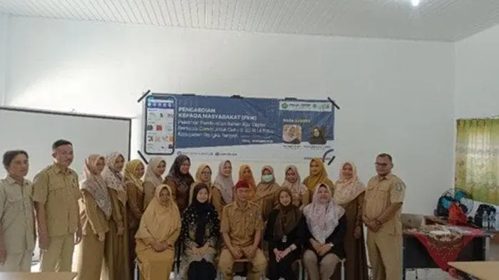 Sampul: Tim Dosen Unmuh Bangka Gelar Pelatihan Bahan Ajar Digital Canva untuk Guru SDN 14 Koba