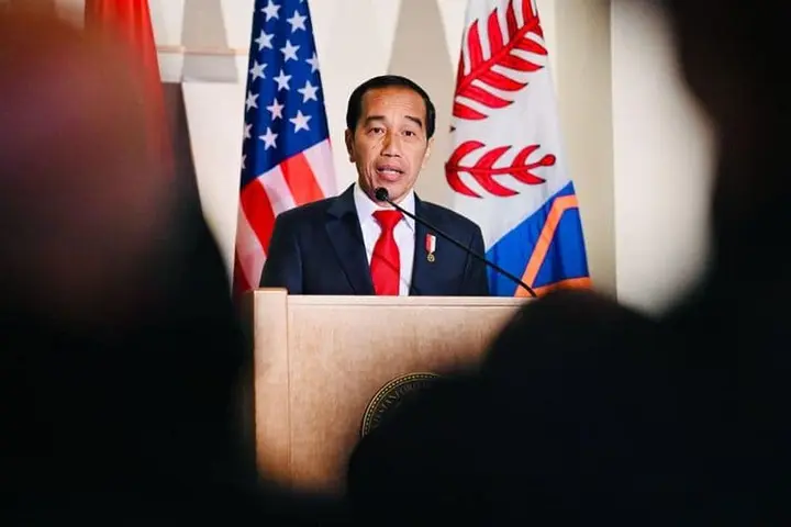 Sampul: Presiden Jokowi Sampaikan Prestasi Energi Terbarukan RI di Depan Mahasiswa Stanford